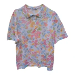 Polo à Fleurs- 40