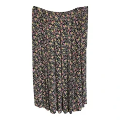 Jupe Midi à Fleurs- 40 / 42