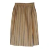 Jupe Midi à Rayures- 36