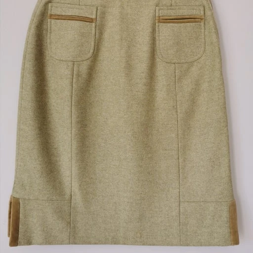 Tailleur Jupe En Laine- 38 2 Tailleur Jupe En Laine- 38 – Image 2